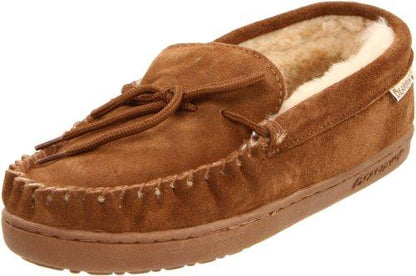 Bearpaw Moc II 2 - Men\'s Sheepskin Slipper - Hickory