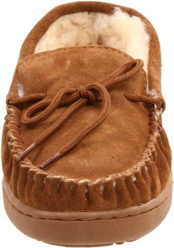 Bearpaw Moc II 2 - Men\'s Sheepskin Slipper - Hickory