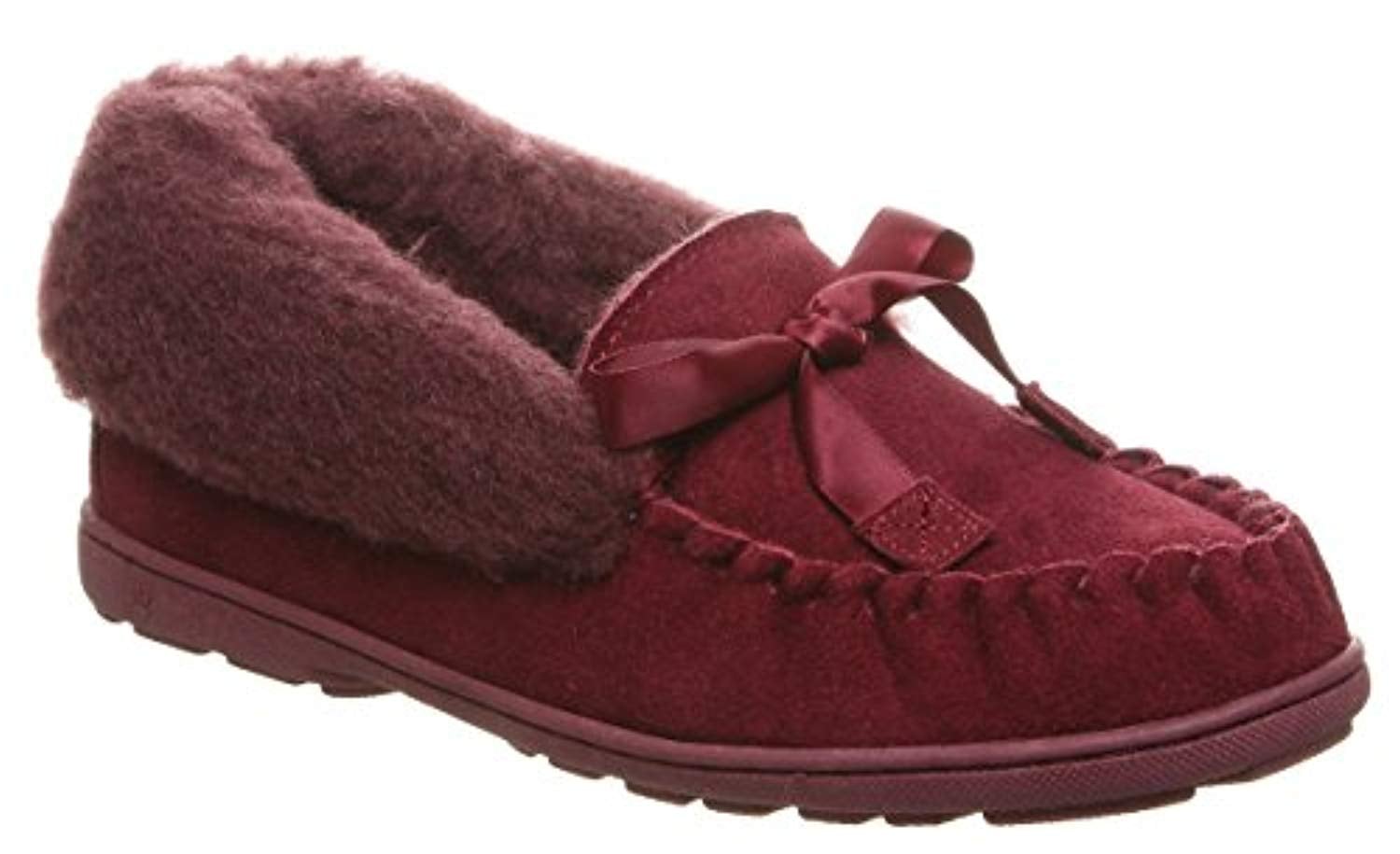 Bearpaw Indio - Women's Fluffy Slipper - 2165W - Wine