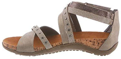 Bearpaw Julianna Ii Women's Knitted Textile Sandals - 2670W - Pewter