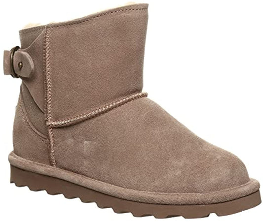 Bearpaw Betty Women's Leather Boots - 2713W - Taupe Caviar