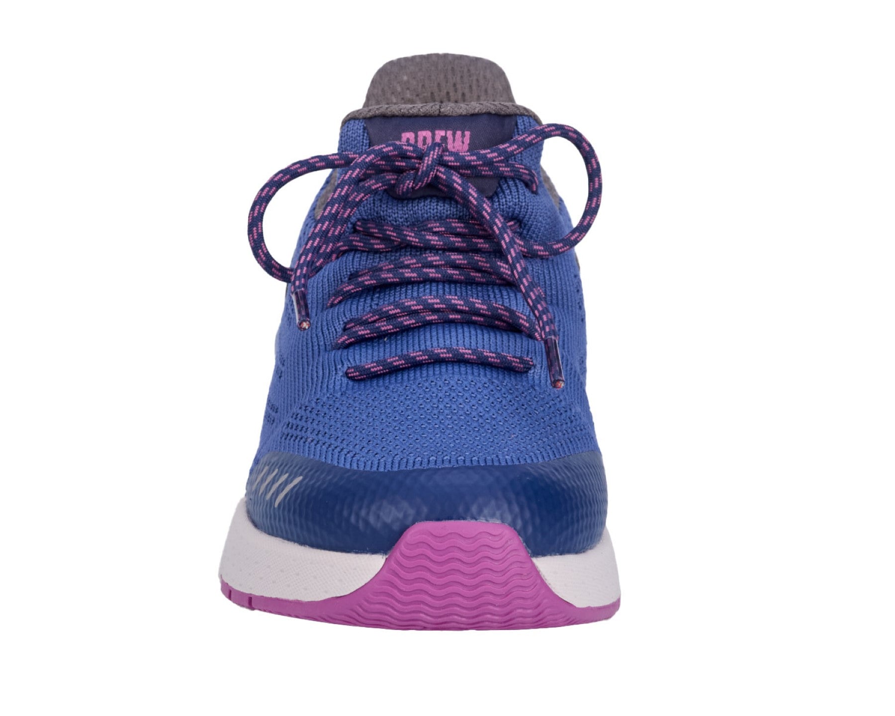 Drew Bandit Women's Athletic/Walking Shoe - Blue Mesh Combo - Front View