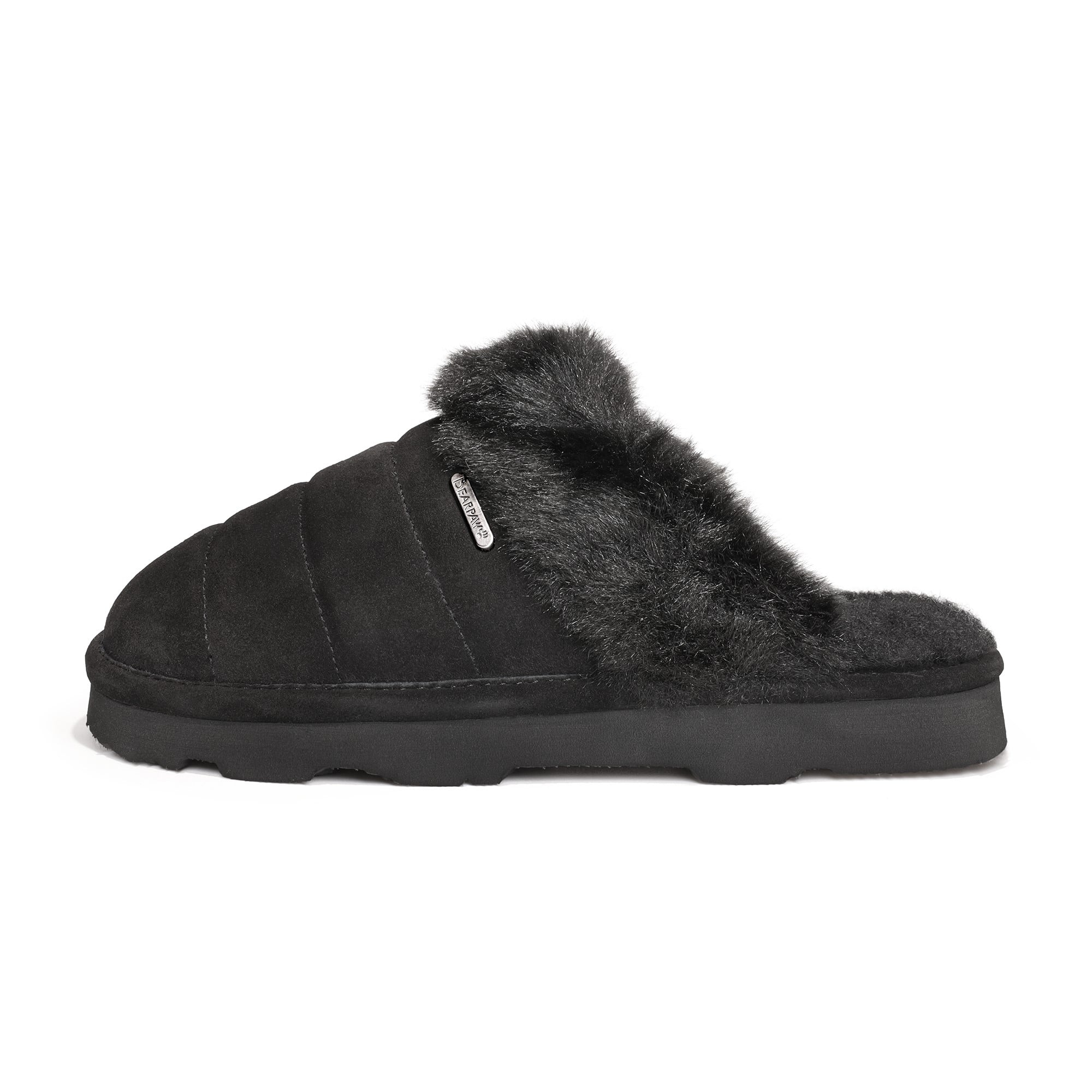 Bearpaw Women's Loki Style Quilted Slippers - 3053W Jordyn - Cozy Indoor/Outdoor House Shoe