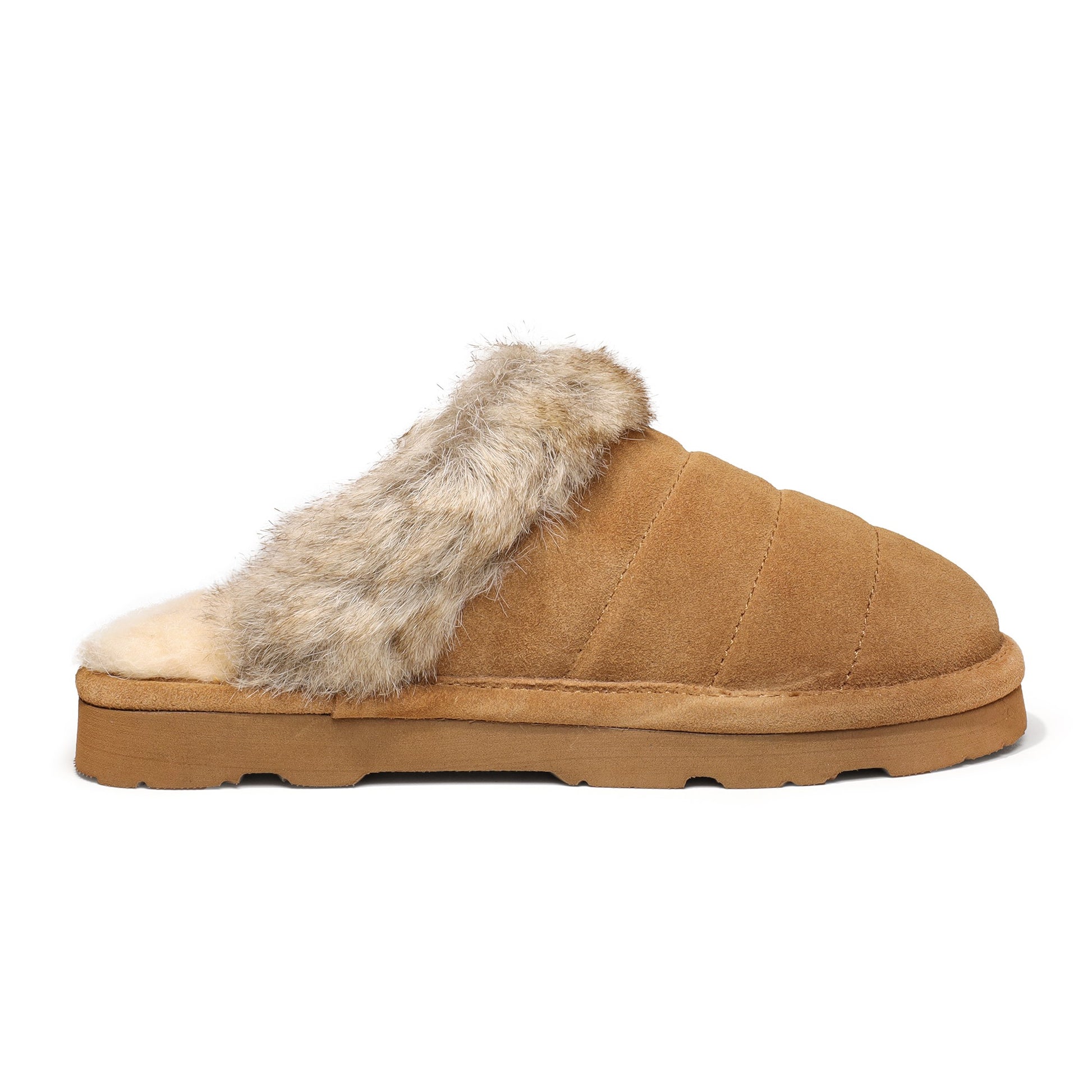 Bearpaw Jordyn Women's Loki Quilted Slippers - 3053W - Free Shipping - Slipper Hickory Side2