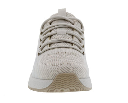 Drew Bestie Women's Walking Shoe - Taupe Mesh Combo - Front View