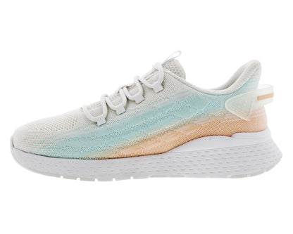 Drew Bestie Women's Walking Shoe - White Mesh Combo - Inside View