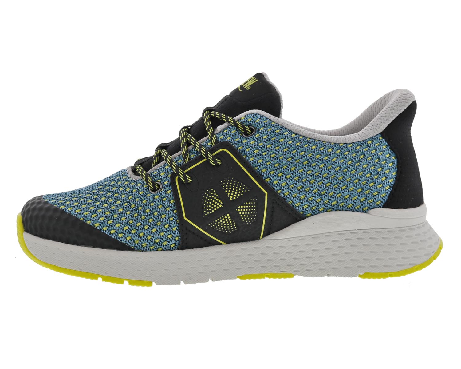 Drew Blondie Women's Athletic Shoes - Teal Mesh Combo - Inside View