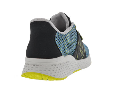 Drew Blondie Women's Athletic Shoes - Teal Mesh Combo - Back View