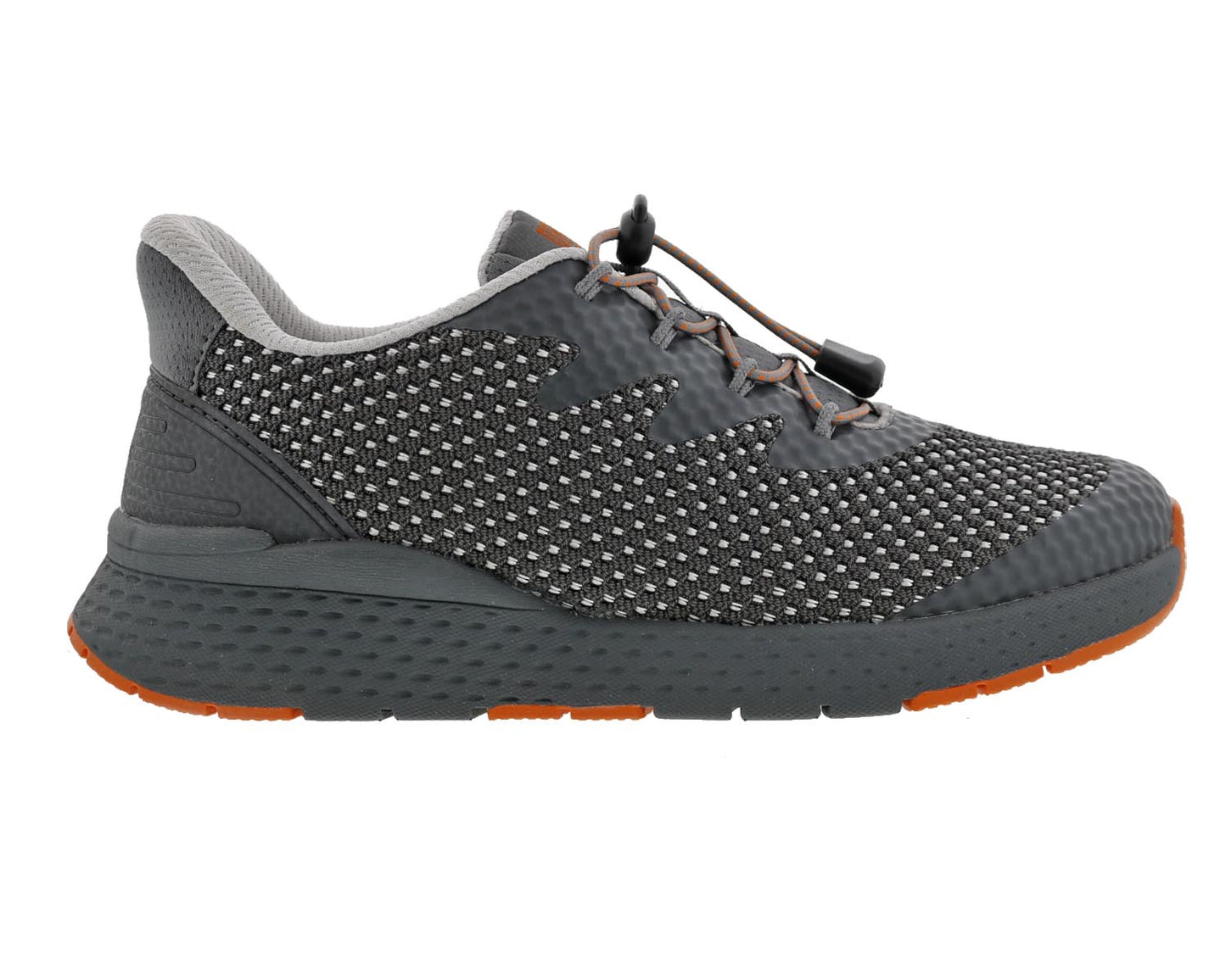 Drew Bravo Women's Comfort Sneakers - Grey Mesh Combo - Outside View