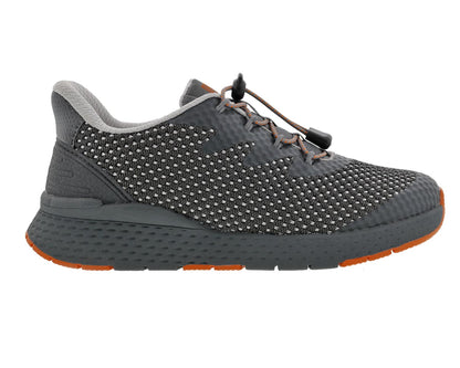 Drew Bravo Women's Comfort Sneakers - Grey Mesh Combo - Outside View