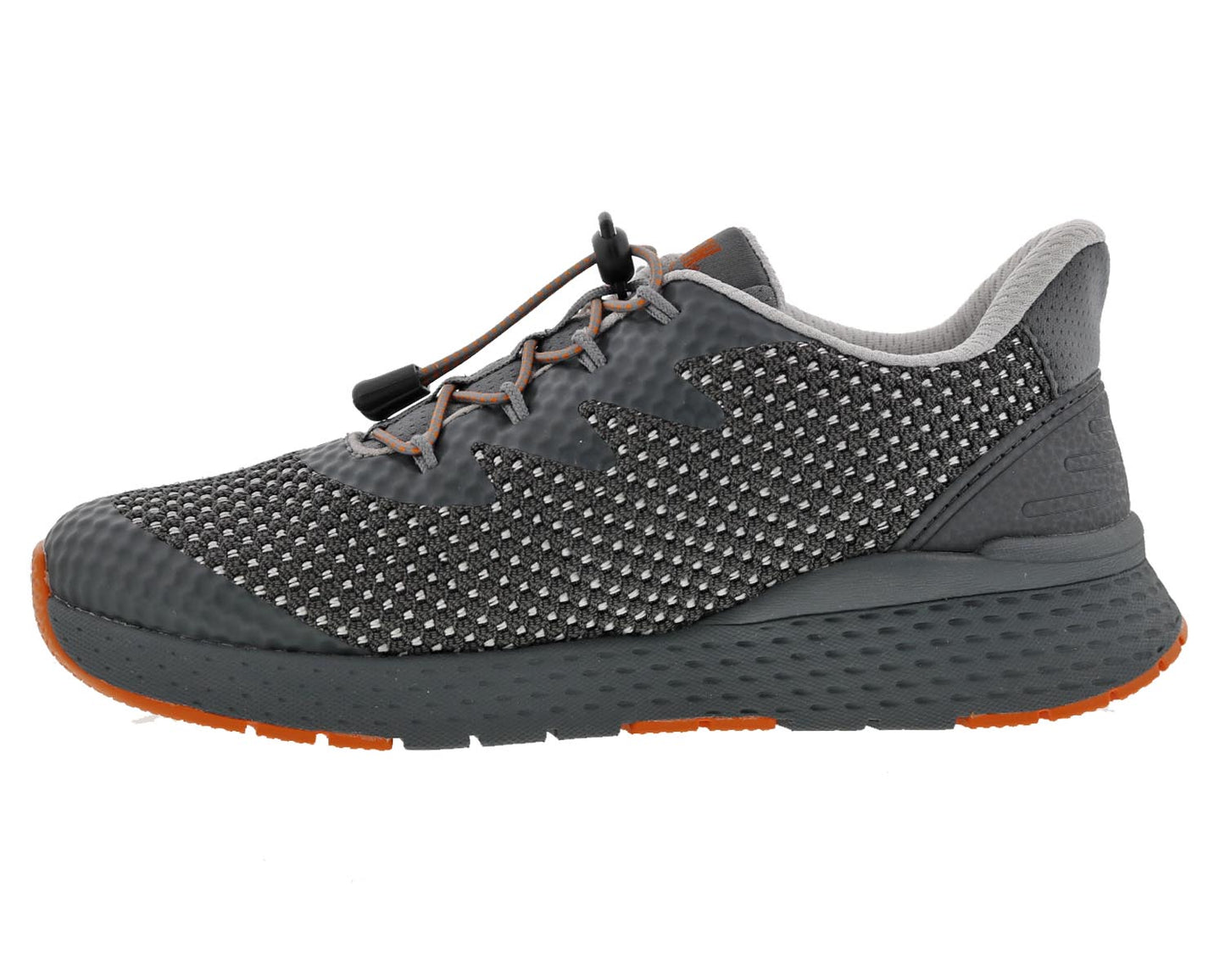 Drew Bravo Women's Comfort Sneakers - Grey Mesh Combo - Inside View