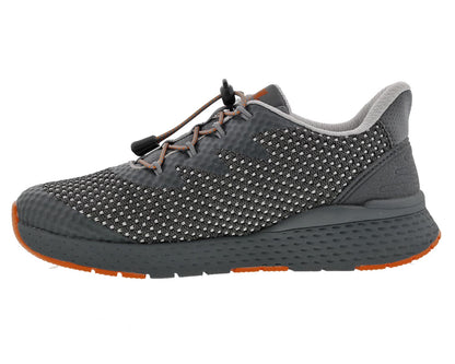 Drew Bravo Women's Comfort Sneakers - Grey Mesh Combo - Inside View