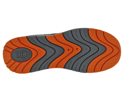 Drew Bravo Women's Comfort Sneakers - Grey Mesh Combo - Top View