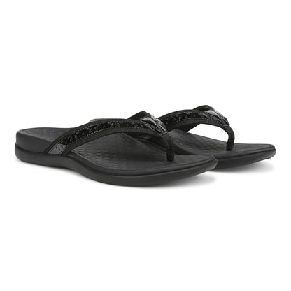 Vionic Casandra Women's Orthotic Sandal - Tide - Black/Black Two Pair