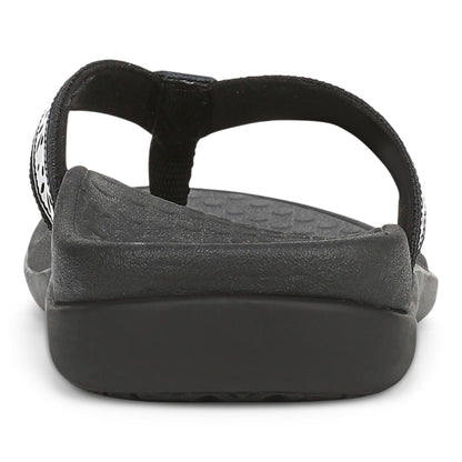 Vionic Casandra Women's Orthotic Sandal - Tide - Black/Black Back