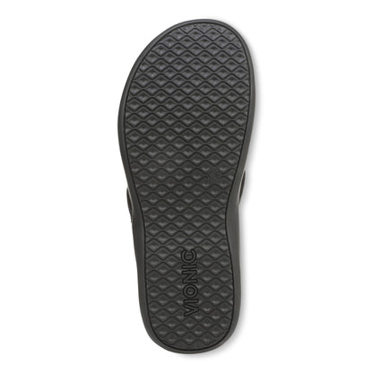 Vionic Casandra Women's Orthotic Sandal - Tide - Black/Black Bottom