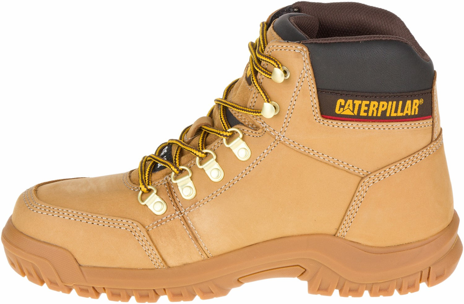 Caterpillar Outline Steel Toe - Honey Reset - Men's CAT Work Boots - 80