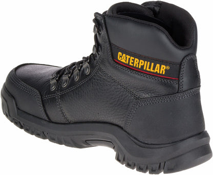 Caterpillar Outline Steel Toe - Black - Men's CAT Work Boots - 225