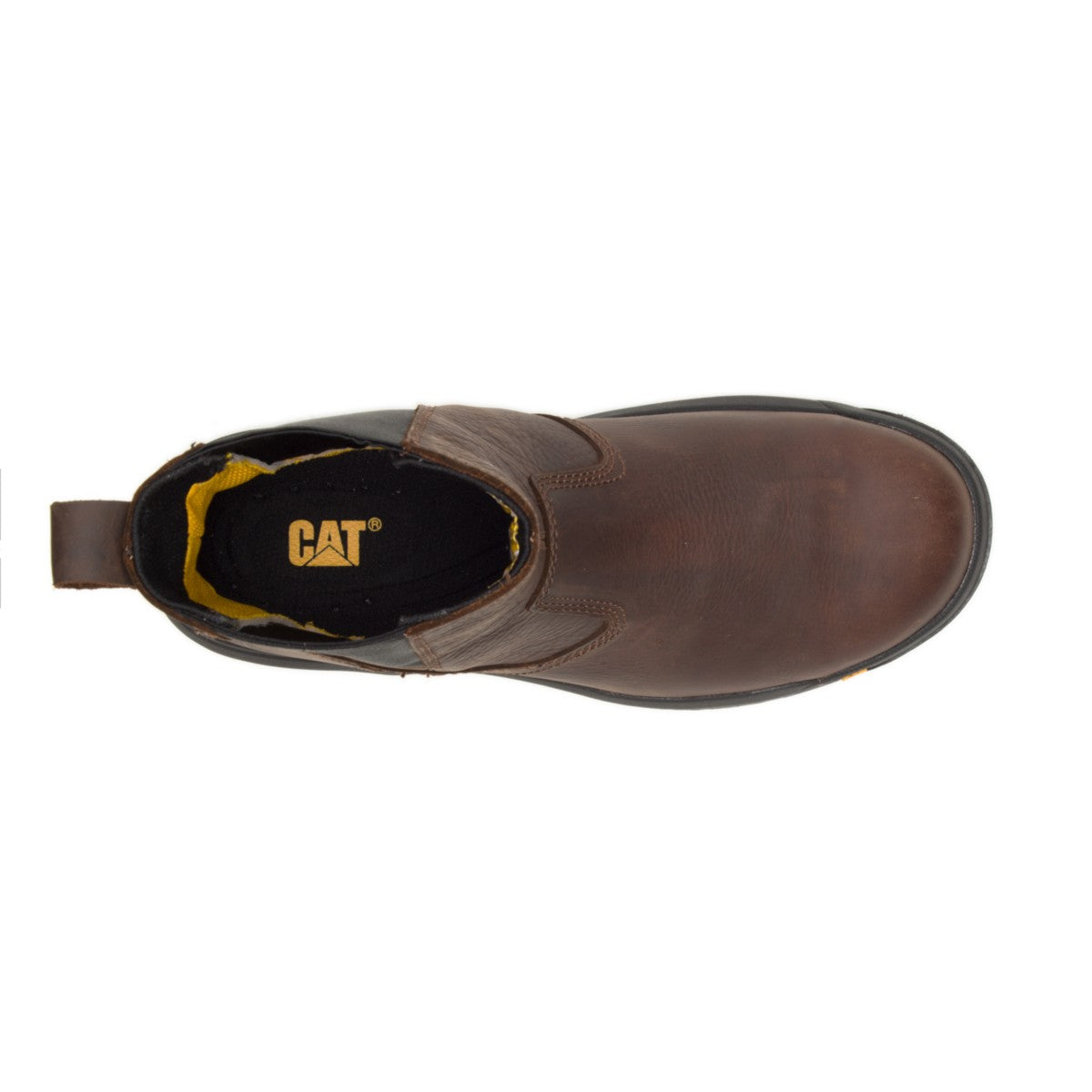 Caterpillar Wheelbase Steel Toe Work Boot Men's CAT Footwear - Clay - Top