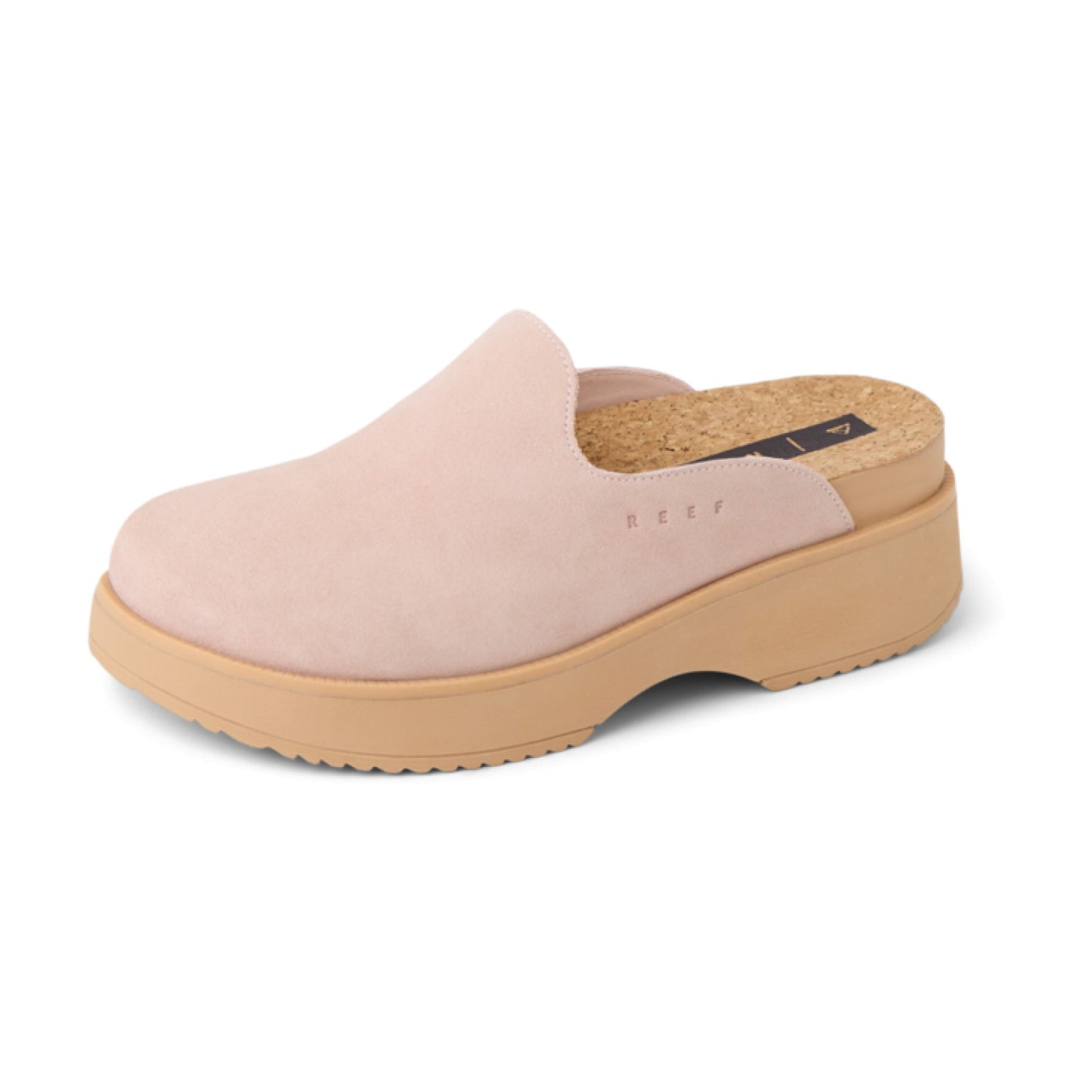 Reef Vista Skye - Cameo Rose Suede - Left Side View