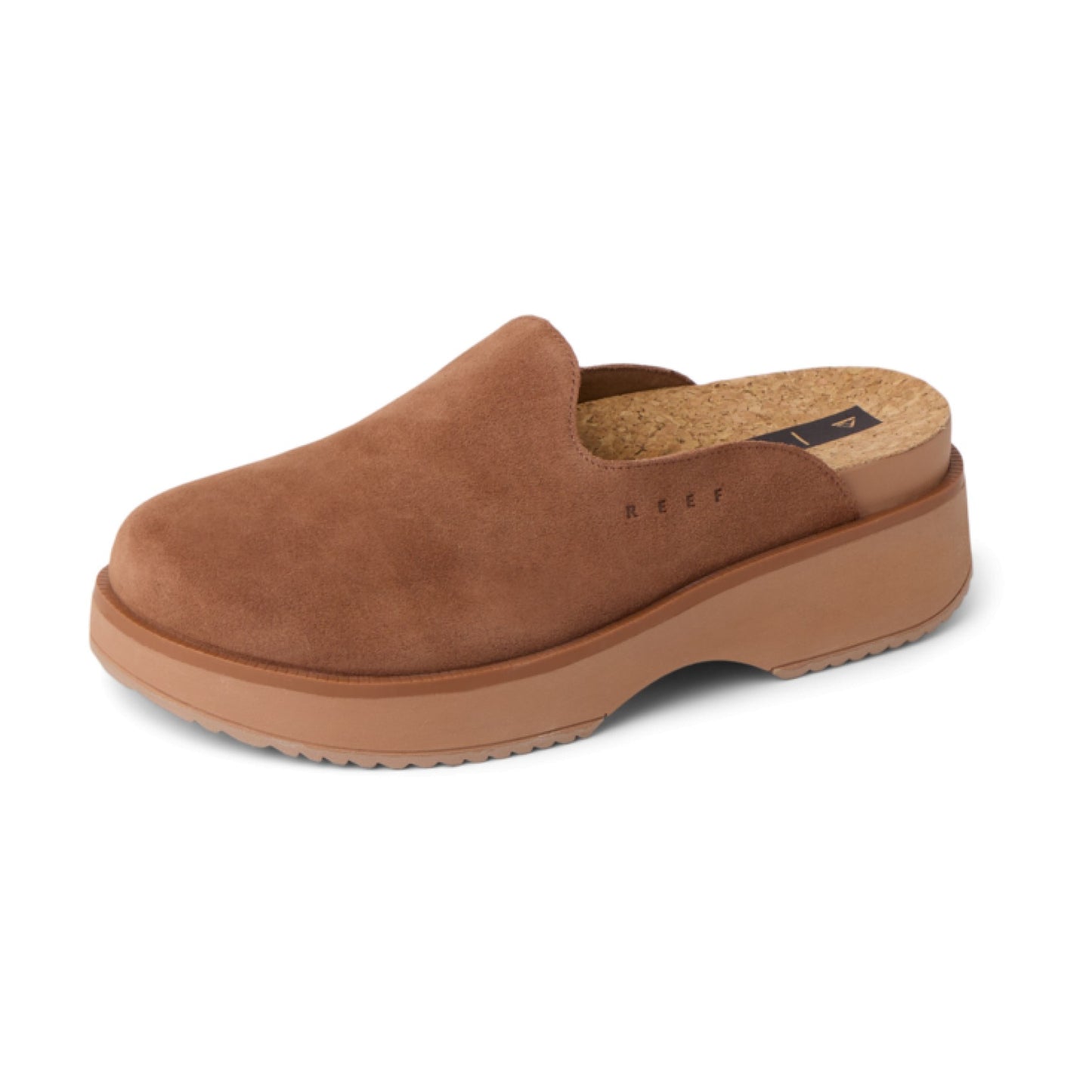 Reef Vista Skye - Walnut Suede - Left Side View