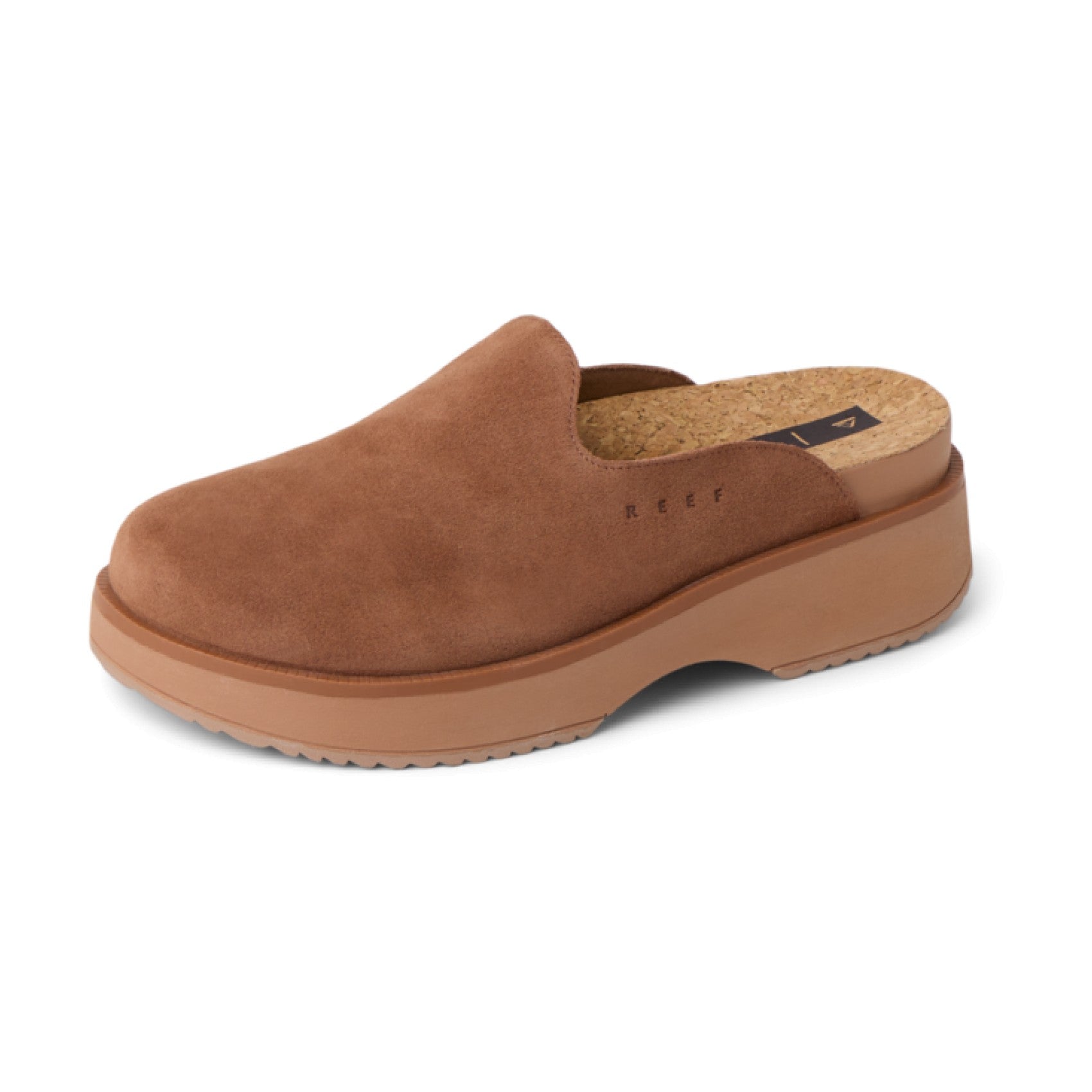 Reef Vista Skye - Walnut Suede - Left Side View