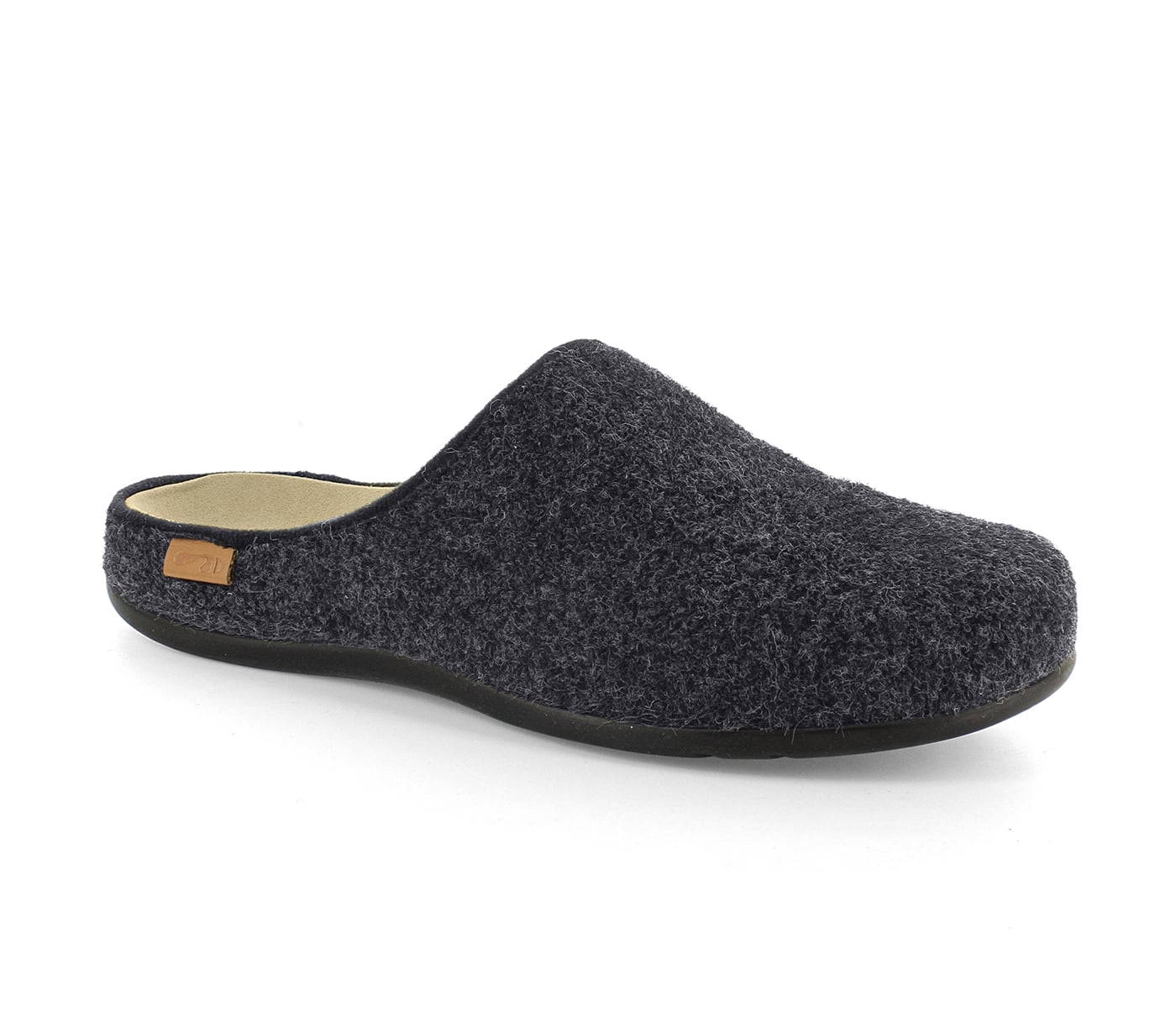 Strive Copenhagen II Women's Arch Supportive Slipper -  Copenhagen Dark Gray Angled