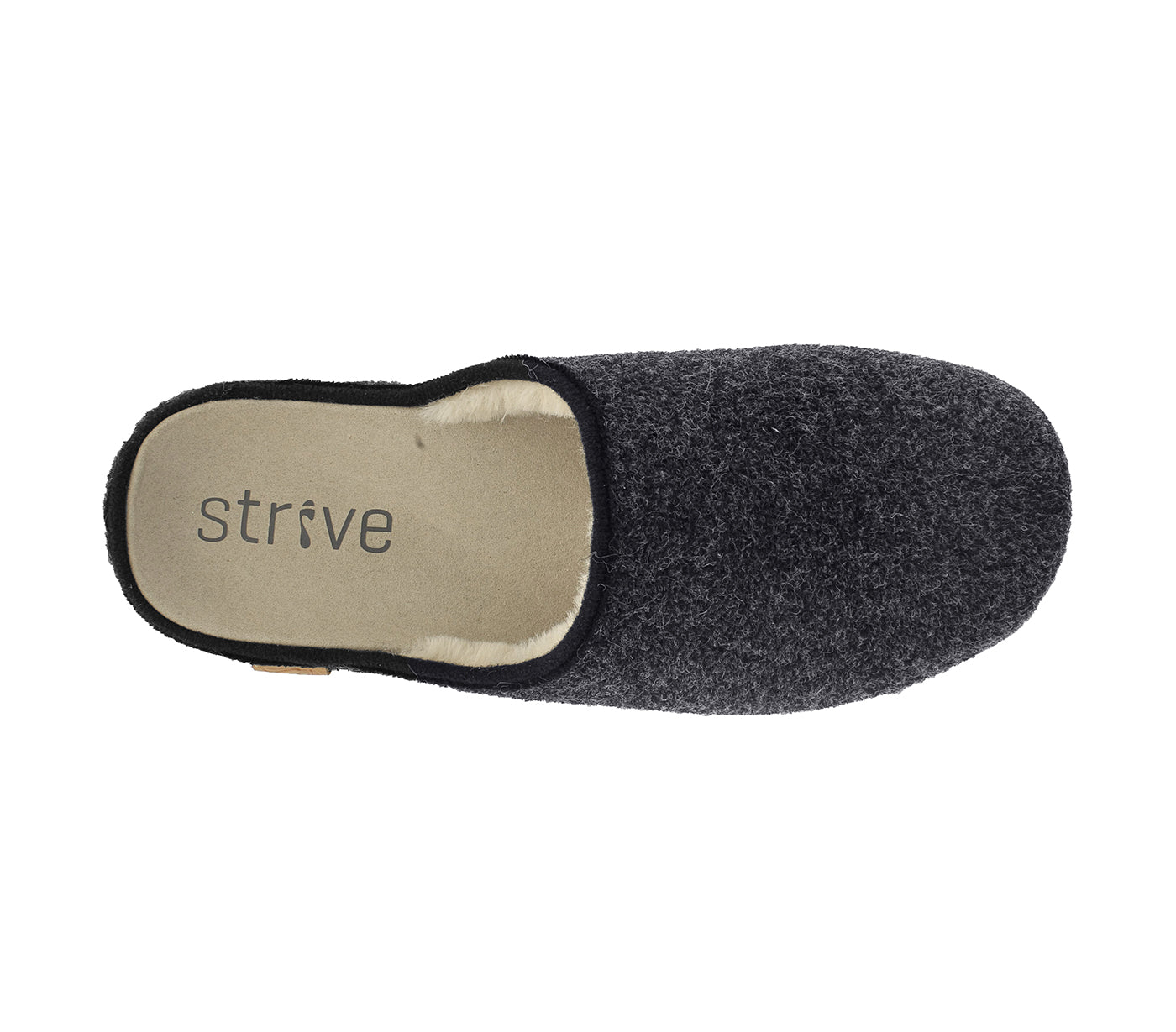 Strive Copenhagen II Women's Arch Supportive Slipper -  Copenhagen Dark Gray Birdseye