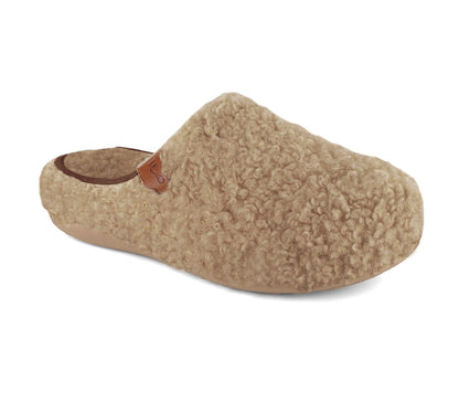 Strive Copenhagen II Women's Arch Supportive Slipper - Light Tan - Angle