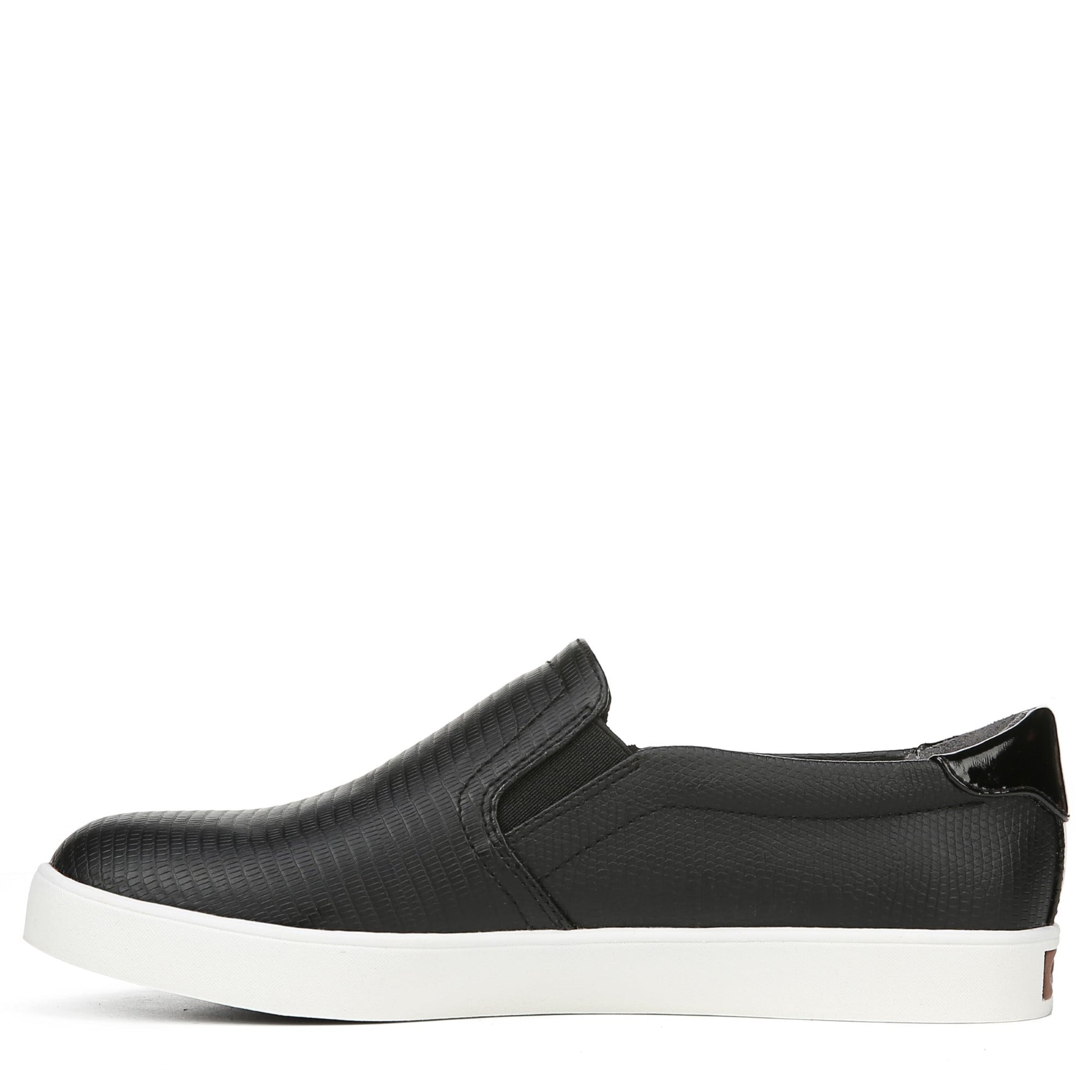Dr. Scholl's Madison Women's Comfort Slip-on Sneaker - Black Synthetic - Left Side