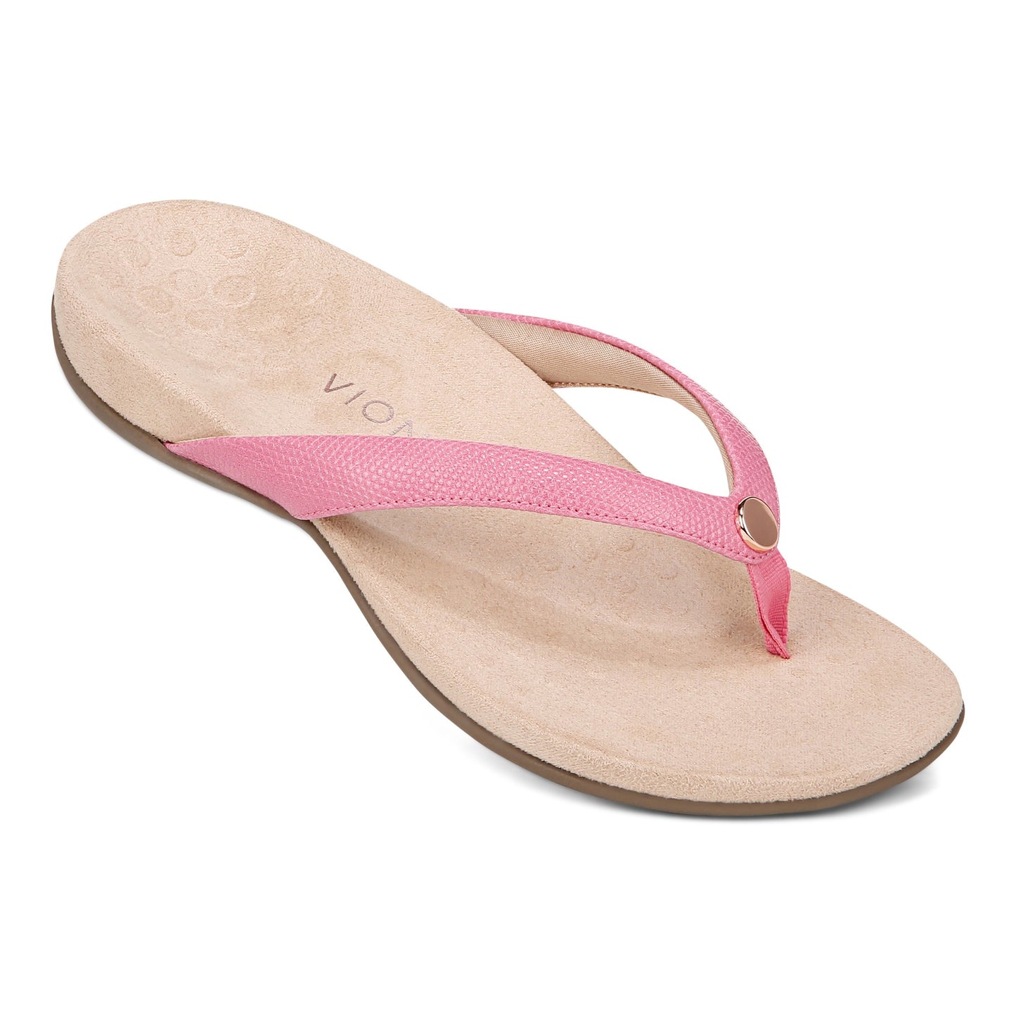 Vionic Davina Women's Supportive Flip Flop Sandal - Stargazer - DAVINA-I6085S2650-STARGAZER PINK-13fl-med