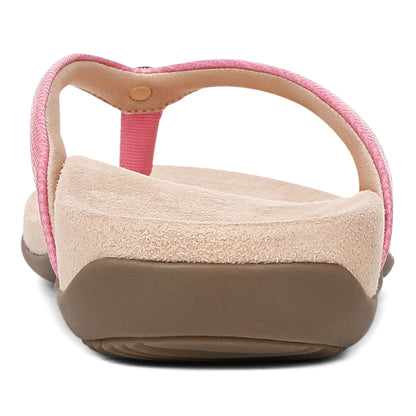 Vionic Davina Women's Supportive Flip Flop Sandal - Stargazer - Back