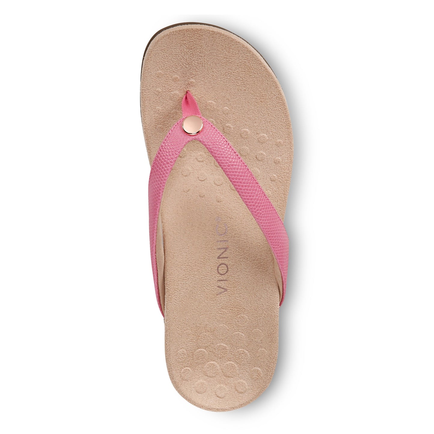 Vionic Davina Women's Supportive Flip Flop Sandal - Stargazer - Top