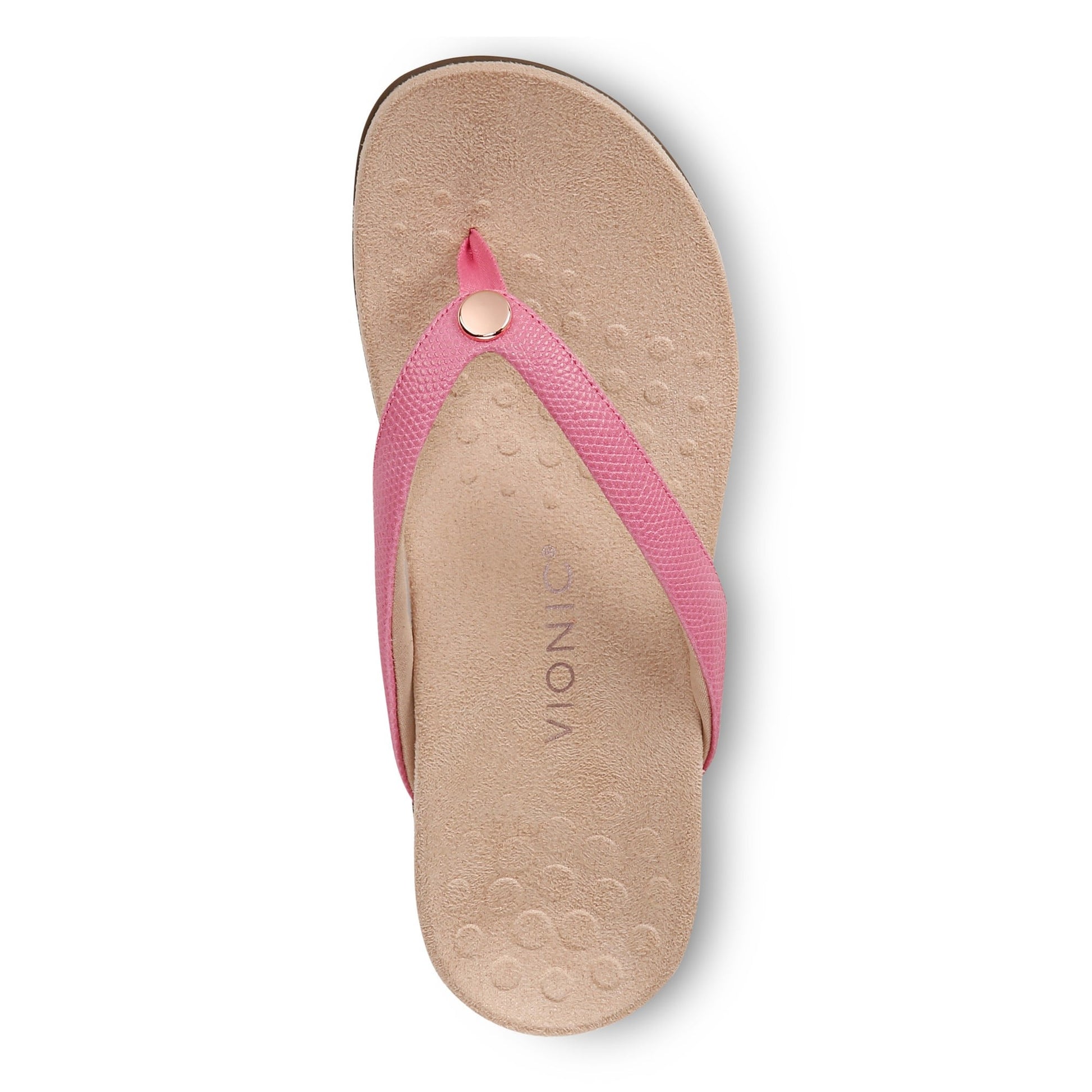 Vionic Davina Women's Supportive Flip Flop Sandal - Stargazer - Top