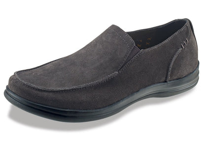 Aetrex Dawson Slip-on VE102 - Grey Suede