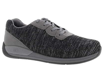 Drew Terrain Women's Lace-Up Shoe - Black Knit