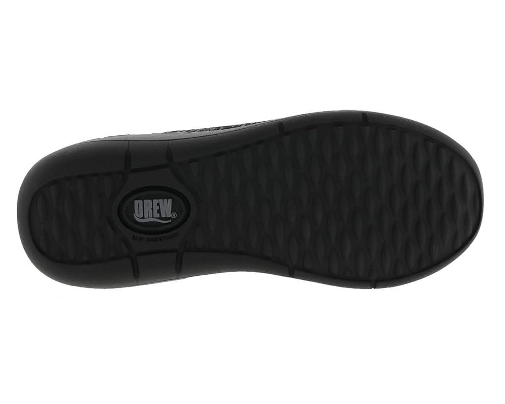 Drew Terrain Women's Lace-Up Shoe - Black Knit