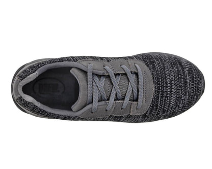 Drew Terrain Women's Lace-Up Shoe - Black Knit