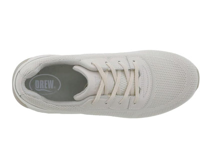 Drew Terrain Women's Lace-Up Shoe - Ivory Mesh Combo
