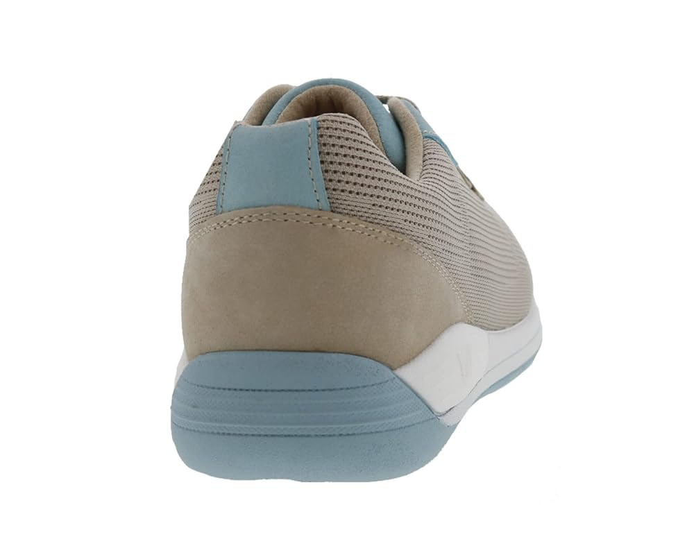 Drew Terrain Women's Lace-Up Shoe - Taupe/Teal Mesh Combo