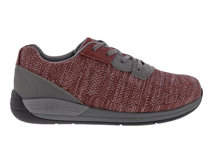 Drew Terrain Women's Lace-Up Shoe - Wine Knit