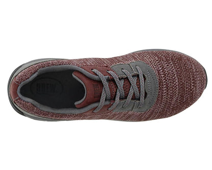 Drew Terrain Women's Lace-Up Shoe - Wine Knit