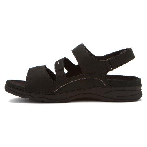 Drew Alexa - Women's Orthopedic Sandals - Black Nubuck