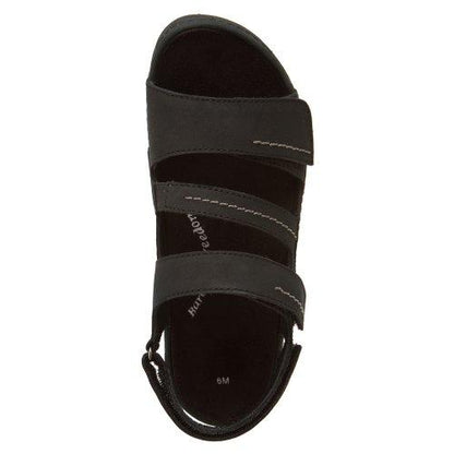 Drew Alexa - Women's Orthopedic Sandals - Black Nubuck