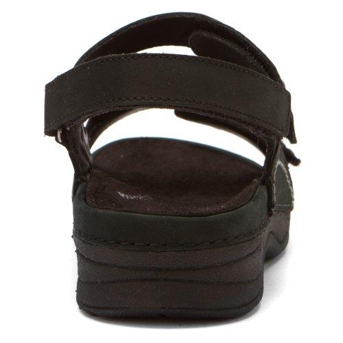 Drew Alexa - Women's Orthopedic Sandals - Black Nubuck