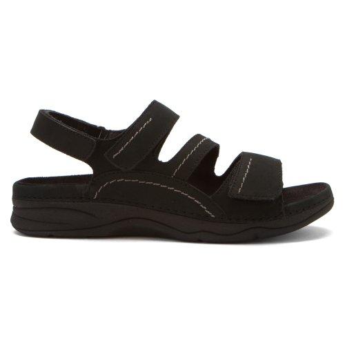 Drew Alexa - Women's Orthopedic Sandals - Black Nubuck