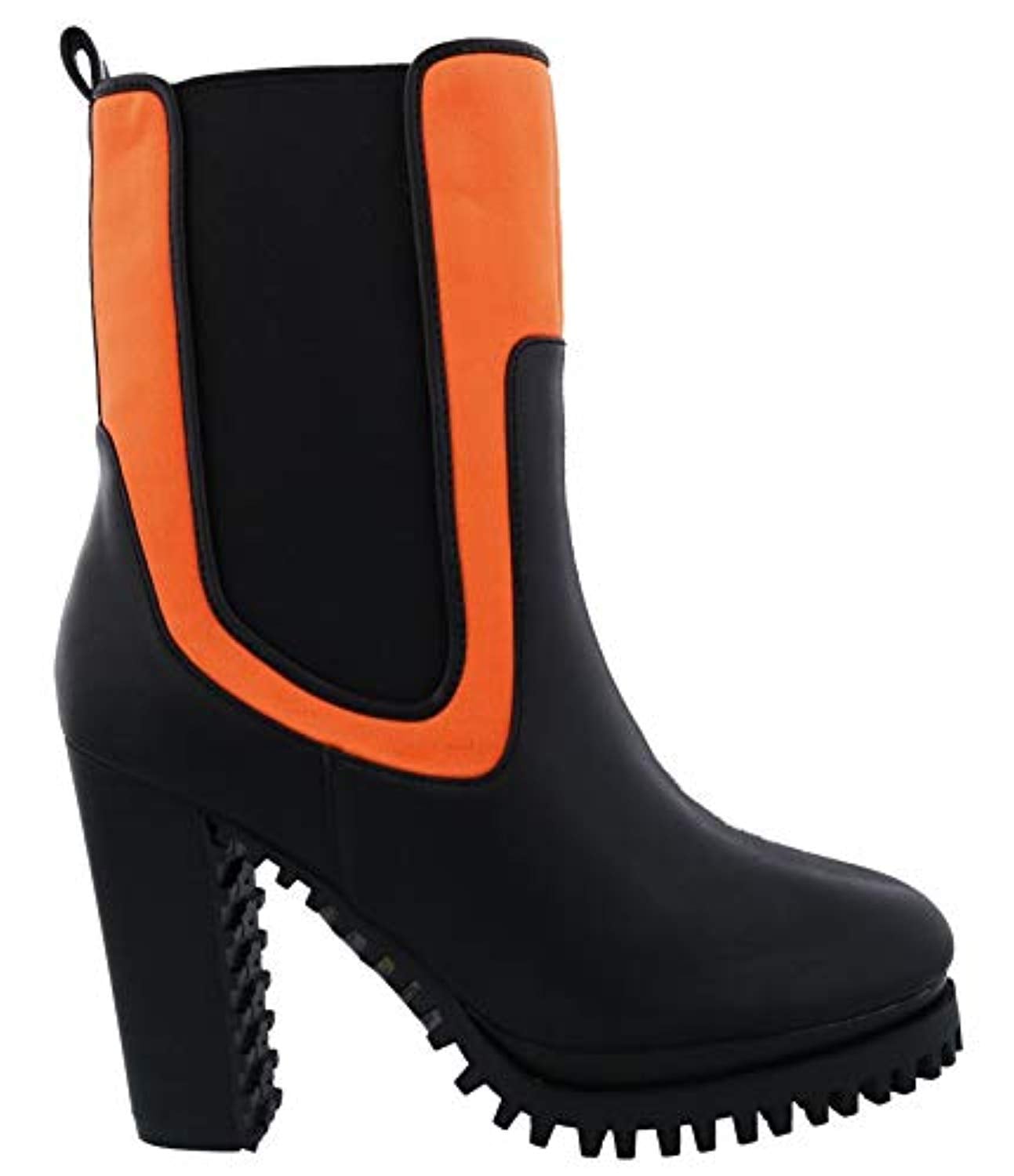 Penny Loves Kenny Fargo - Women's - Black and Orange - Outer Side