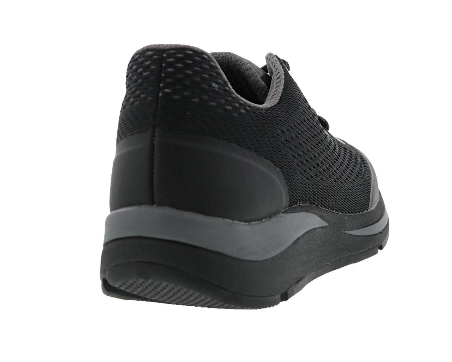Drew Dash Women's Sneakers - Black Mesh Combo - Back View
