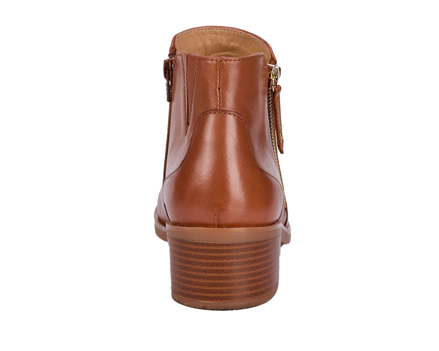 Ros Hommerson Dixon Women's Bootie - Luggage Napa Leather - Back View