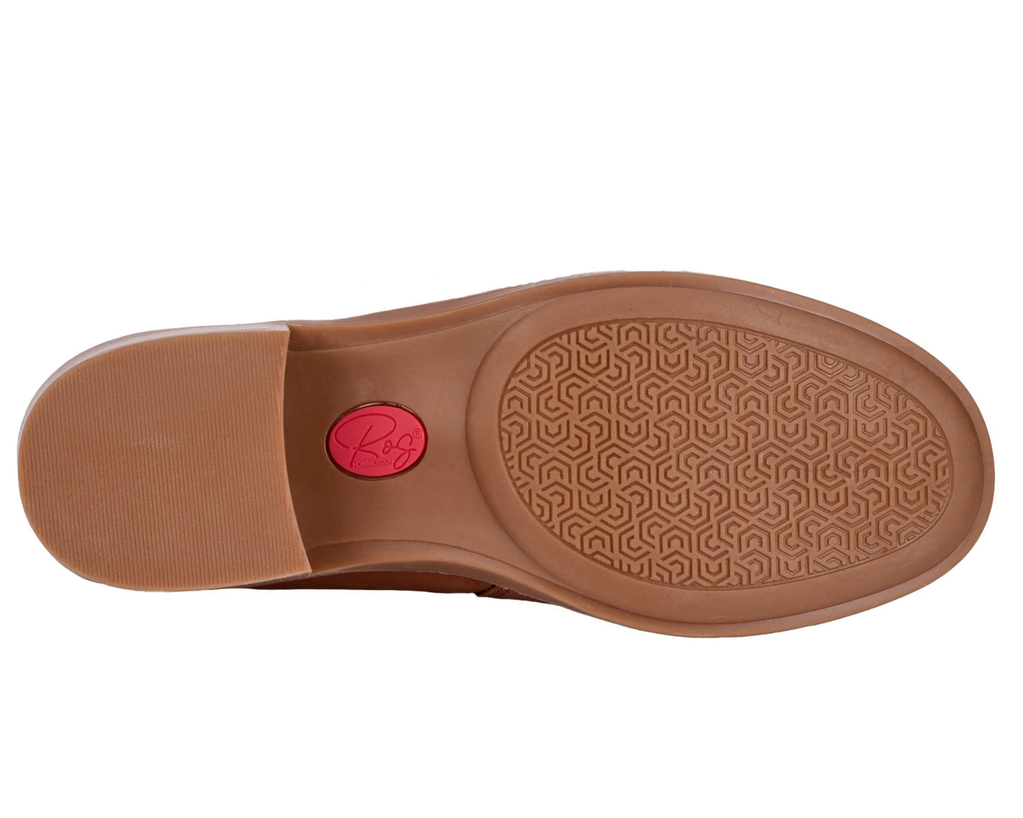 Ros Hommerson Dixon Women's Bootie - Luggage Napa Leather - Top View